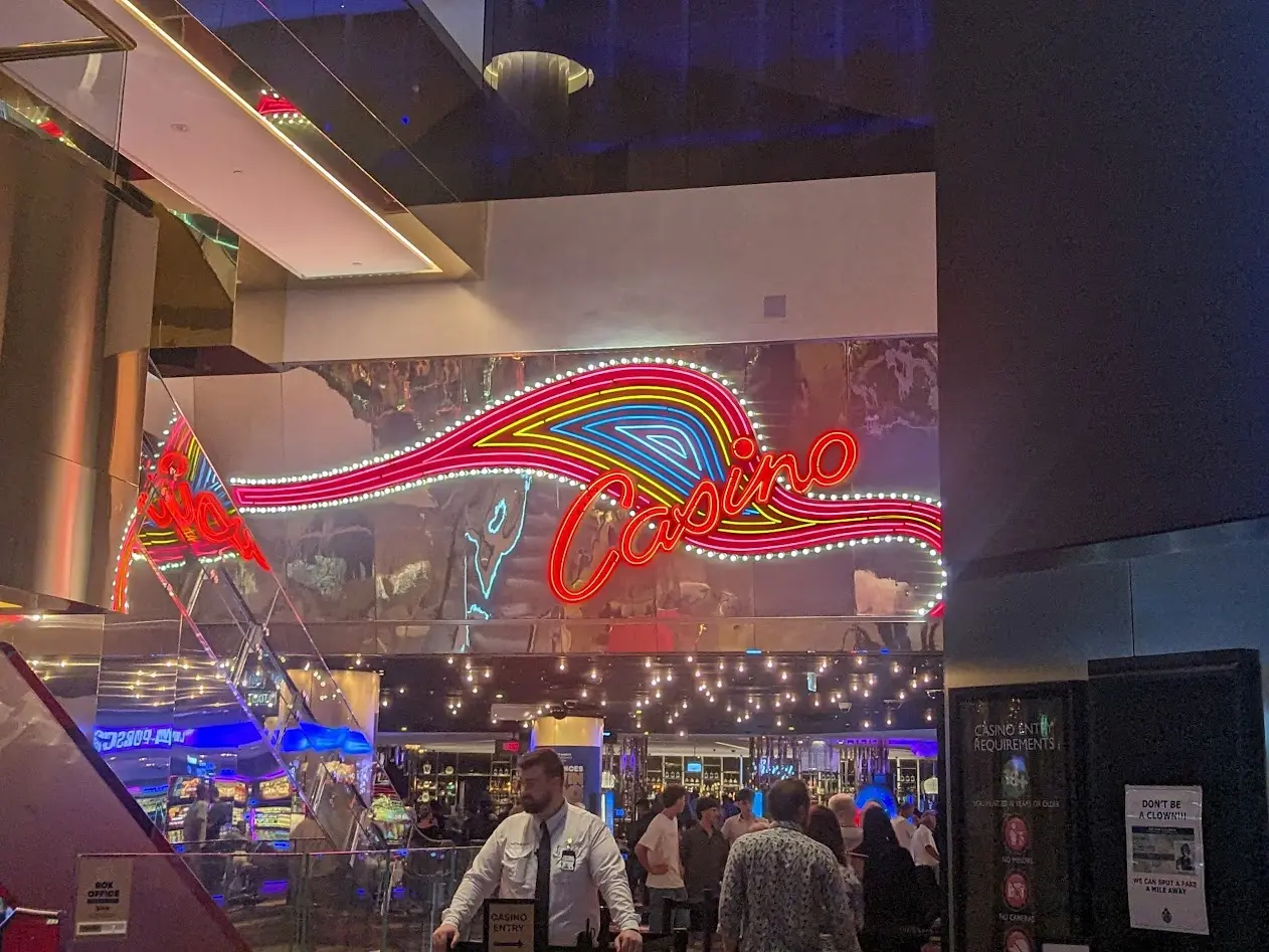 The Star Gold Coastのカジノ入り口