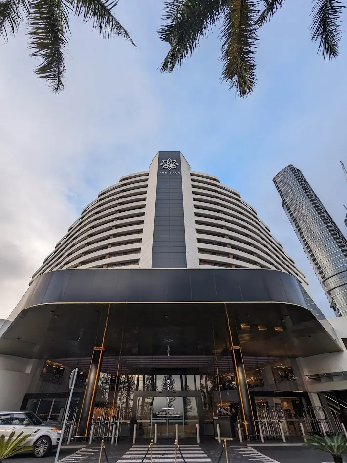 The Star Gold coastのメインエントランスの写真